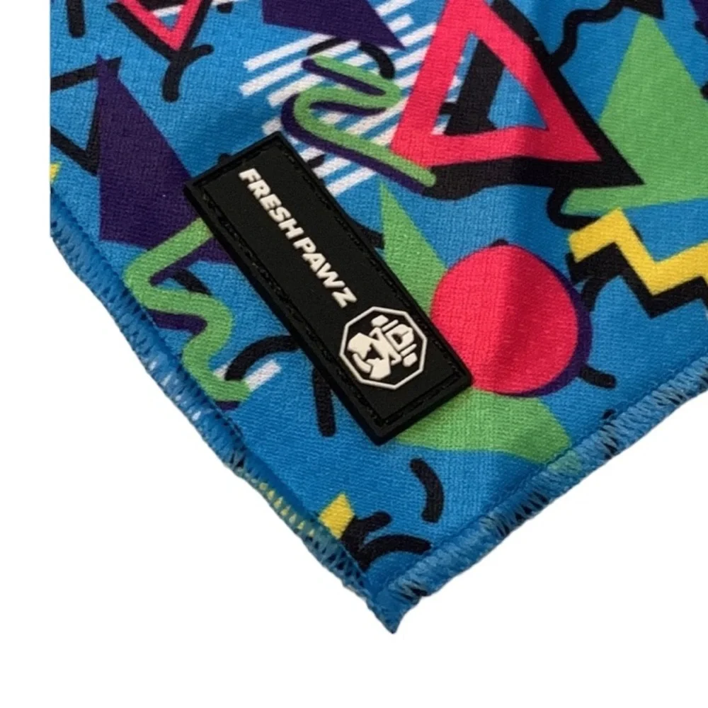FreshPawz 90’s Throwback Jersey Mesh Pet Cooling Bandana